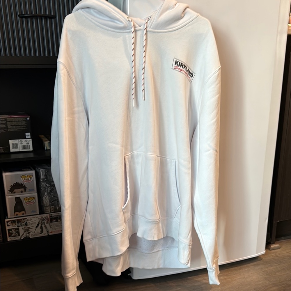 Kirkland Signature Classic White Hoodie